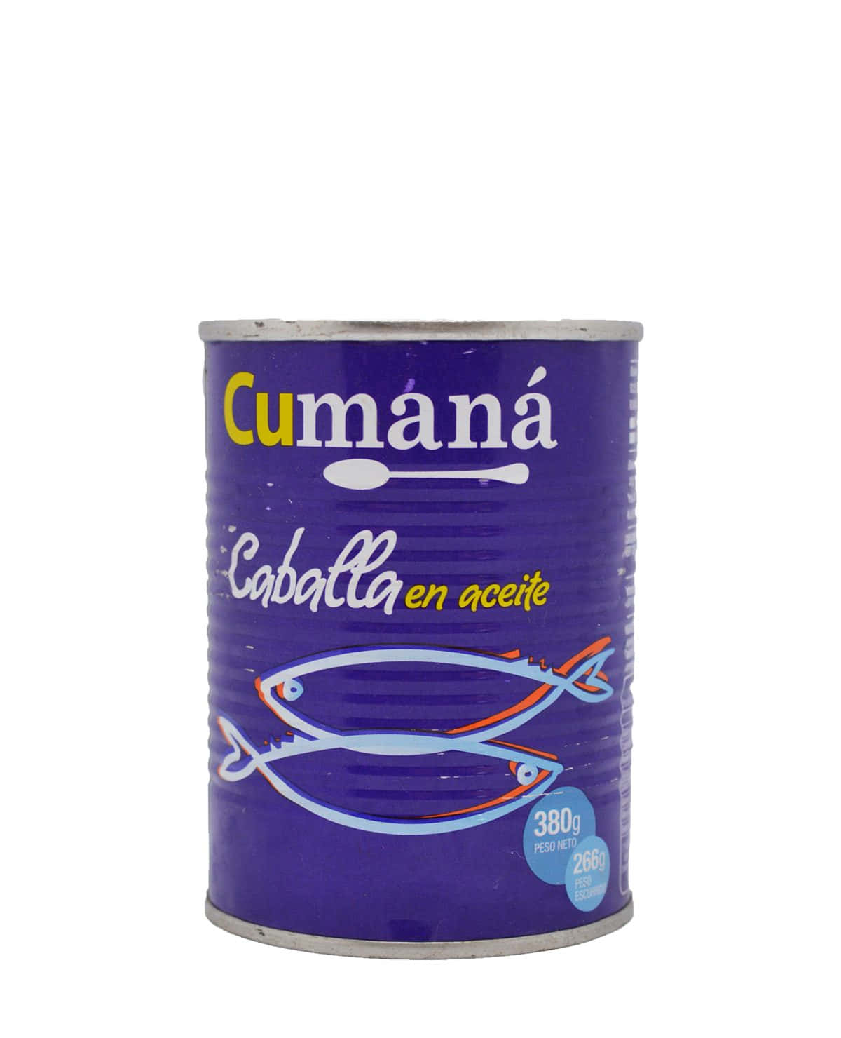 Caballa Cumana Aceite y Agua x 380 Gr